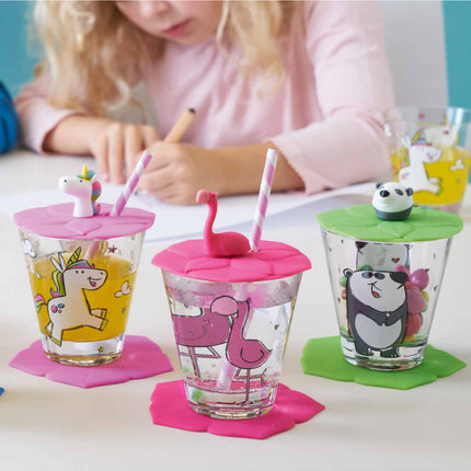 LEONARDO Čaša Flamingo set 215ml Bambini