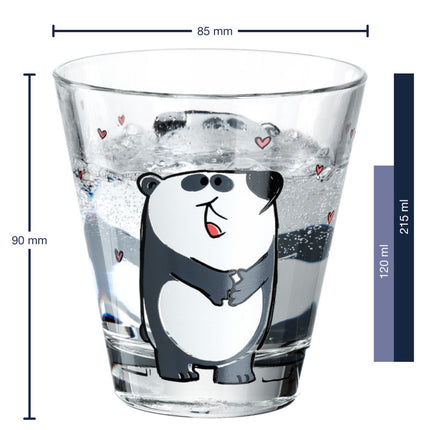 LEONARDO Čaša Panda set 215ml Bambini