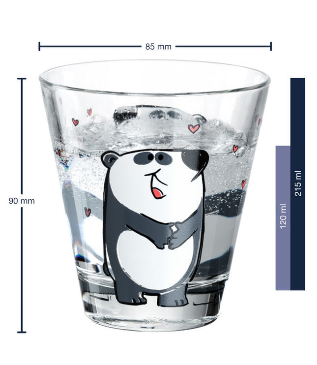 LEONARDO Čaša Panda set 215ml Bambini