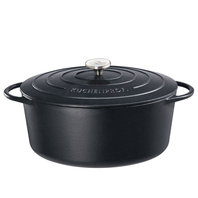 KÜCHENPROFI Pekač ovalni 33cm Crna Provence