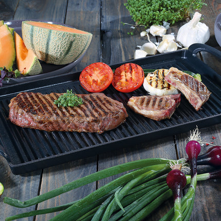 KÜCHENPROFI Ploča grill 38cm Crna Provence