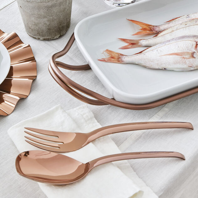 SAMBONET Set za serviranje 30cm Living Pvd Copper Gift pack