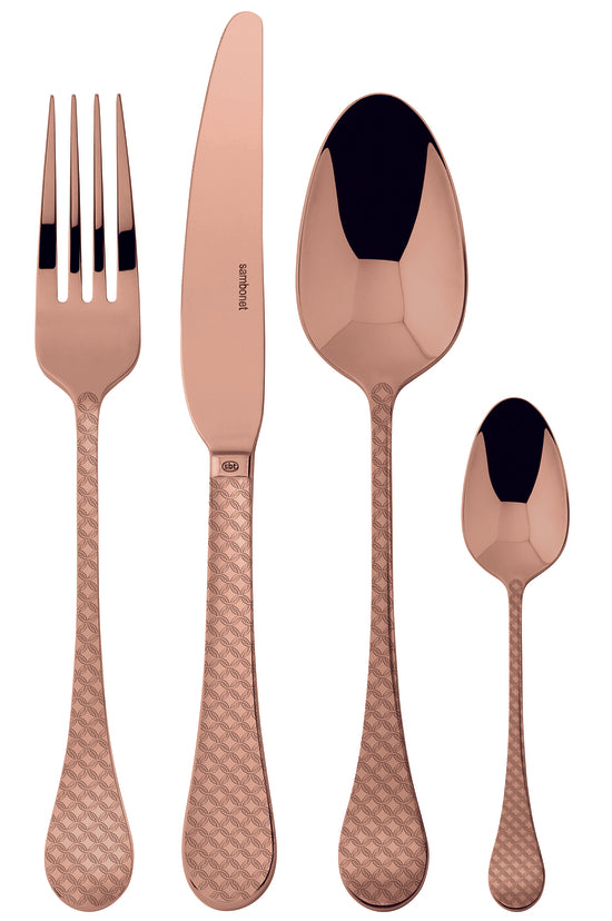 SAMBONET Escajg set 24/1 Taormina Pvd Copper