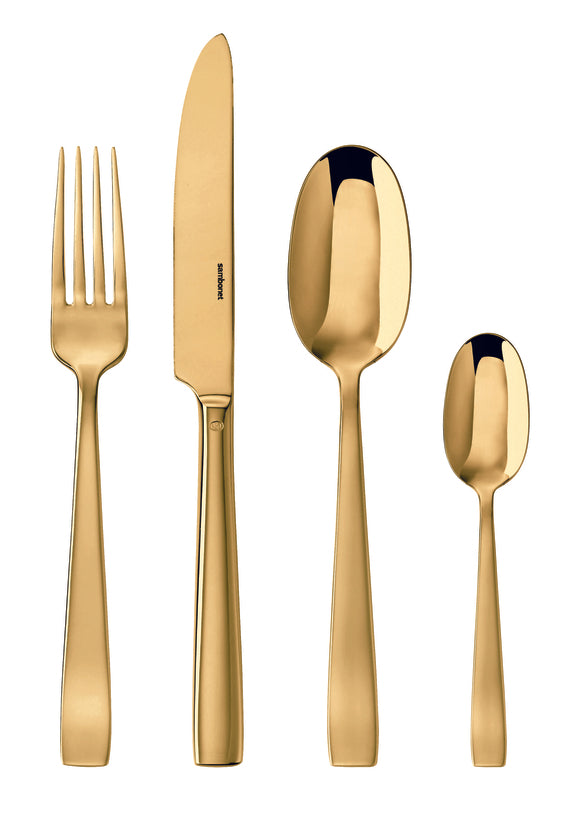 SAMBONET Escajg set 24/1 Flat Pvd Gold