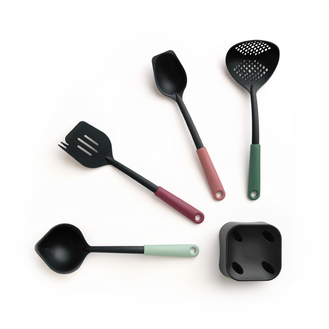 BRABANTIA Kuhinjski set sa postoljem 4/1 non stick