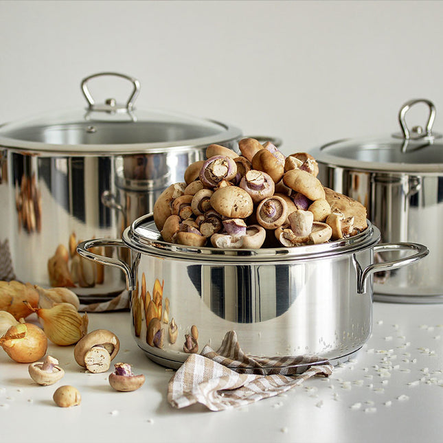 METALAC Inox šerpa duboka 16cm sa pok. Kulinaria